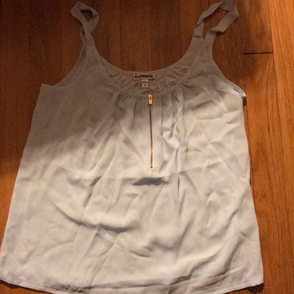 light blue express tank